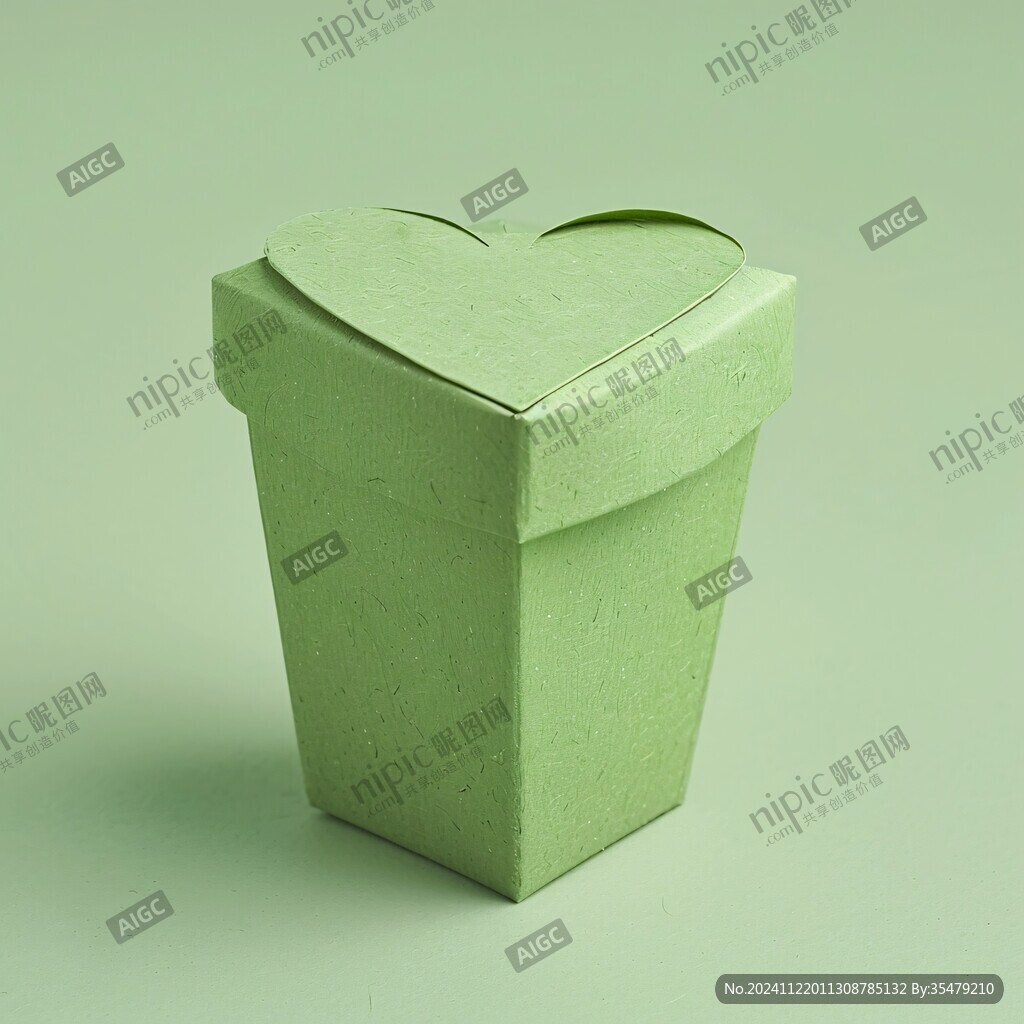 绿色环保盒
