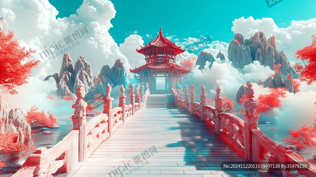 古风仙境天上宫阙