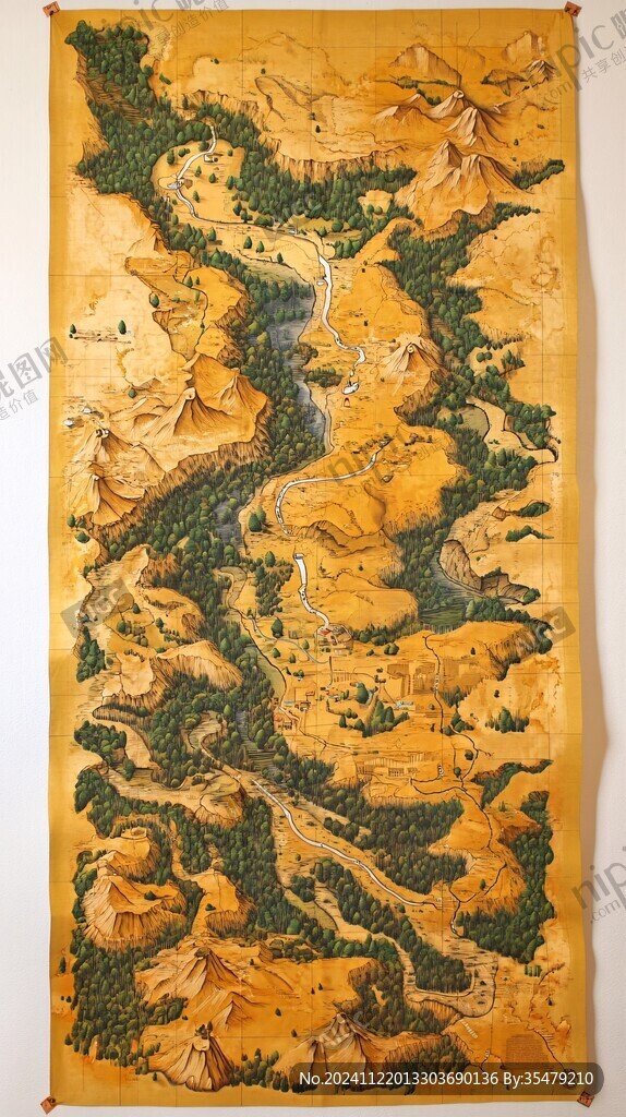 山海舆地全图一幅