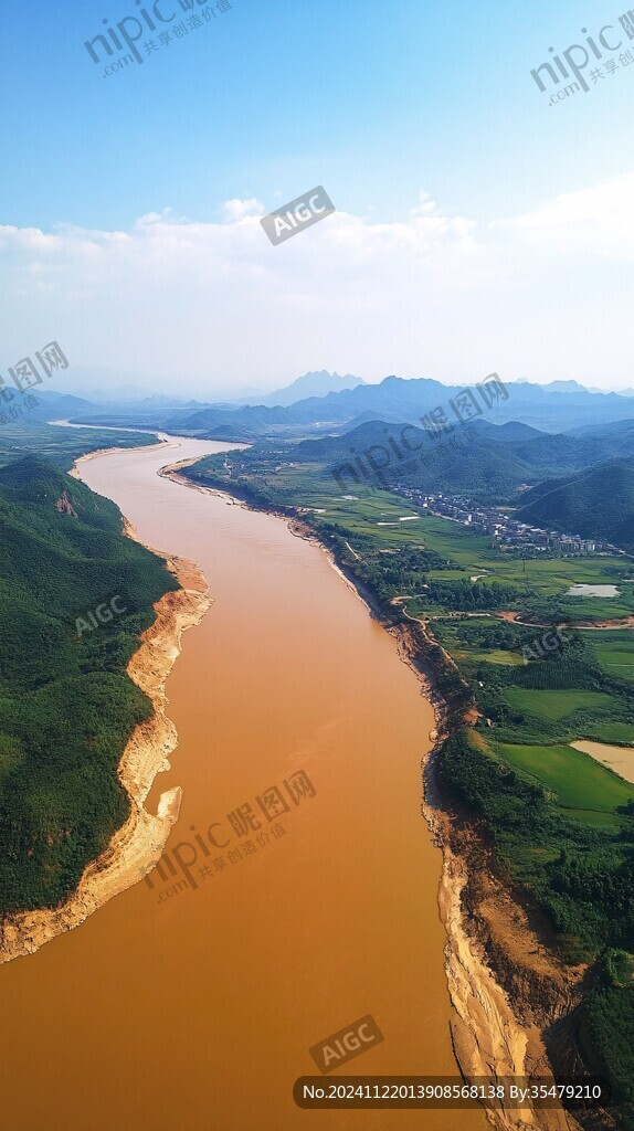 竖拍黄河
