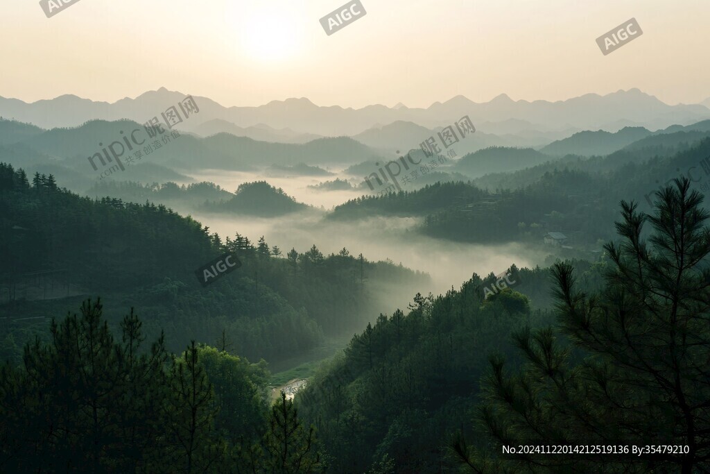 瑶山晨韵
