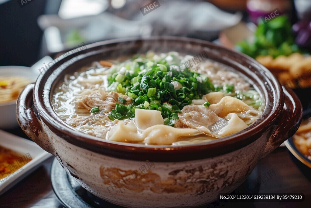 肥牛乌冬面特写