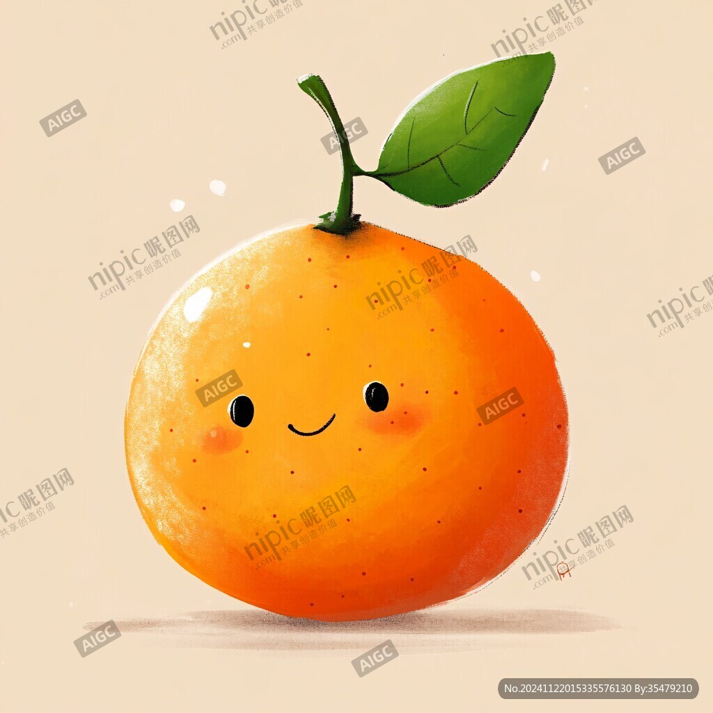 砂糖橘插画