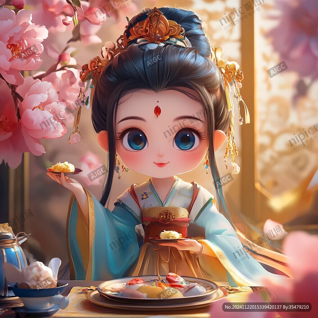 q版古典厨娘