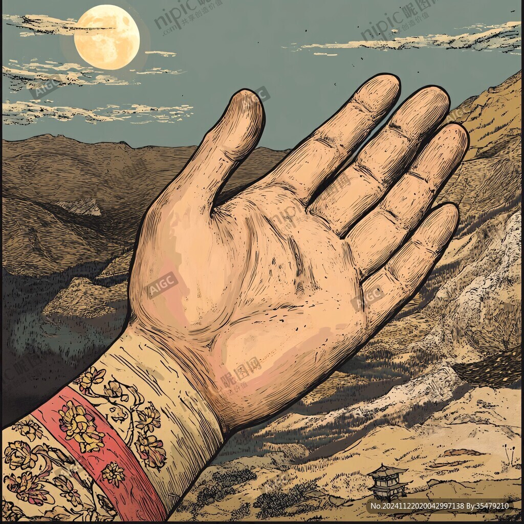 不丹插画
