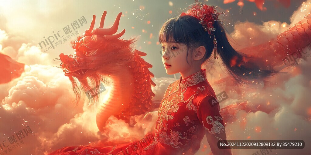 小龙拜年