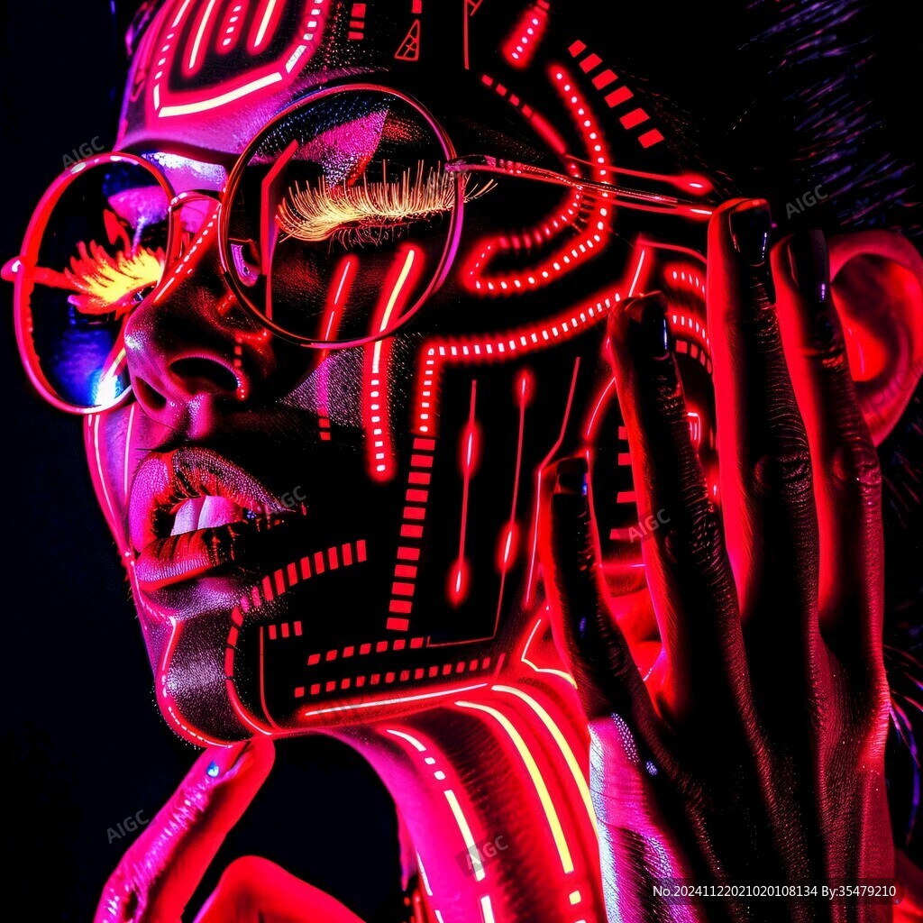 赛博朋克潮流人物