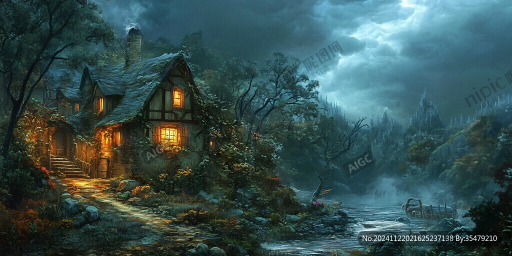 梦幻场景小屋