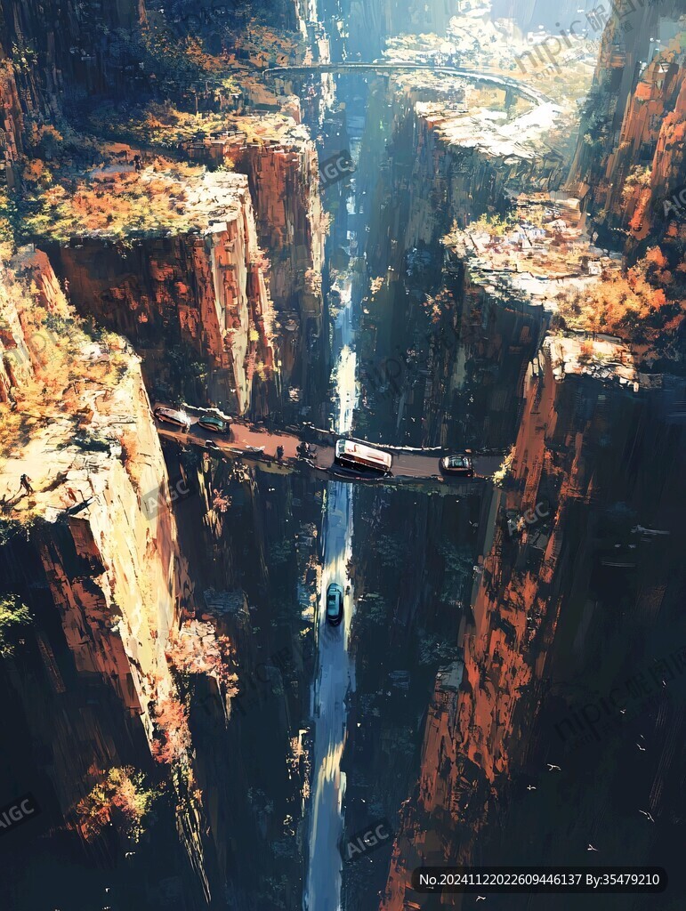 峡谷垂直电梯