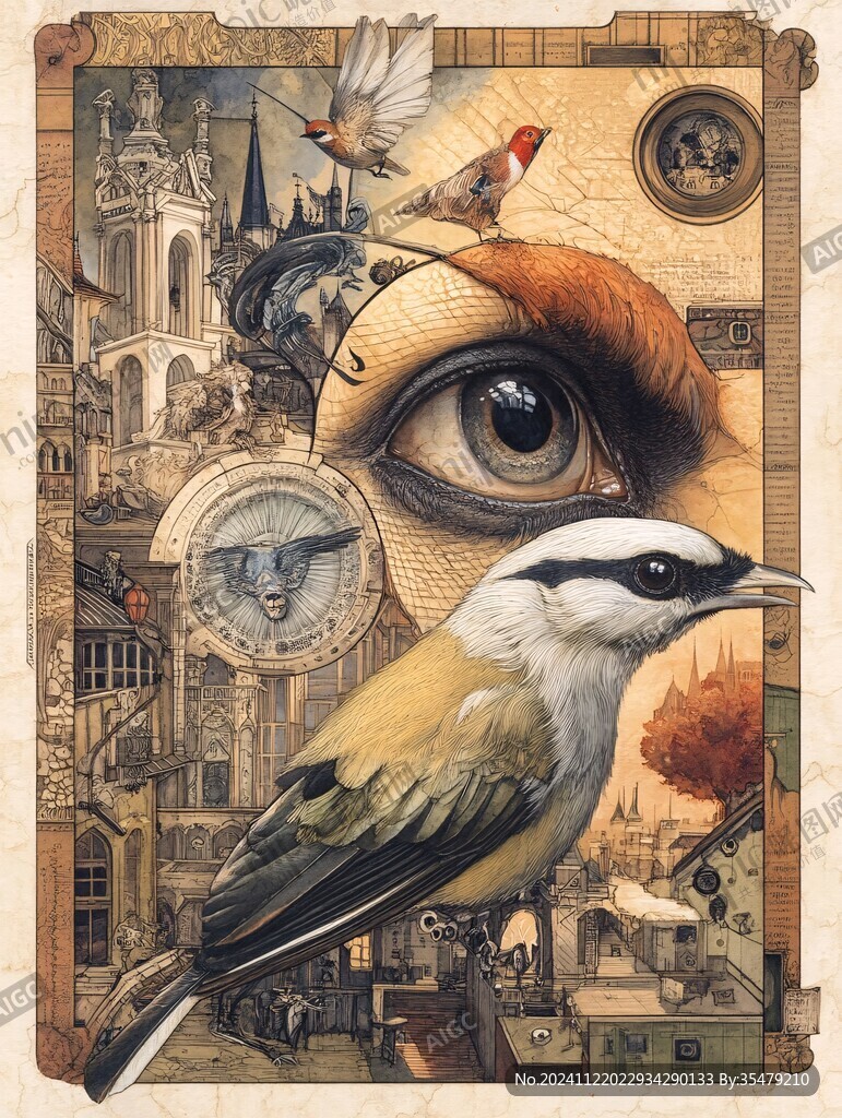 白头翁包装插画