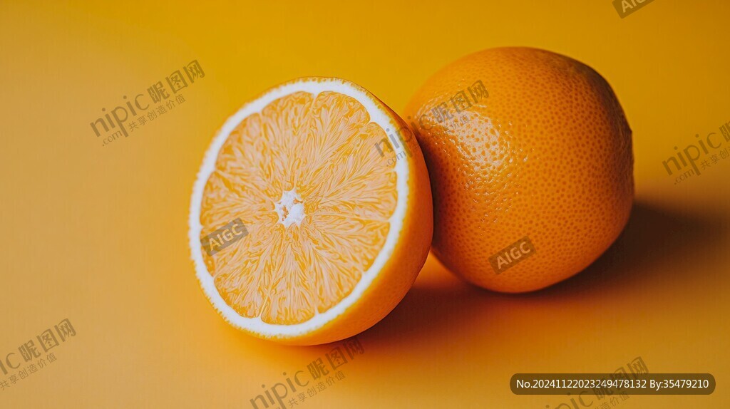 脐橙修图