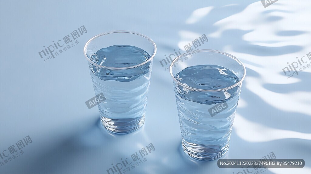 水杯场景效果图