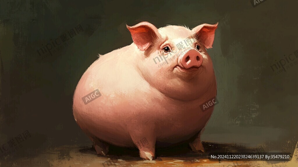 动物插画写实