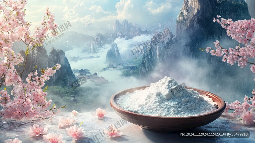 面粉氛围图