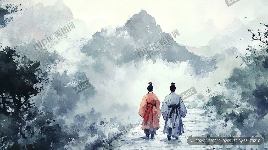 指路人古风儿插