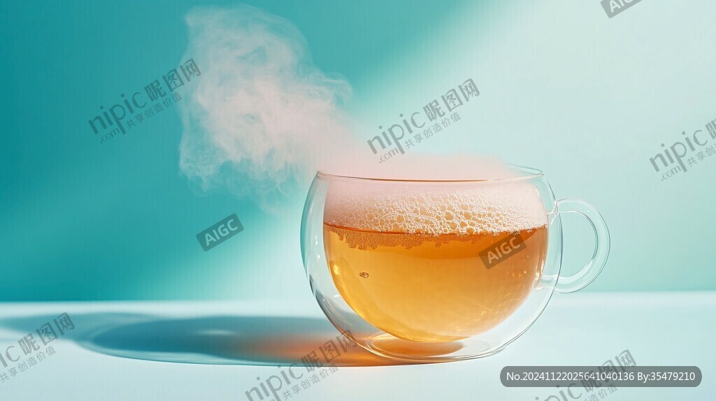 蒸蒸日上玻璃杯
