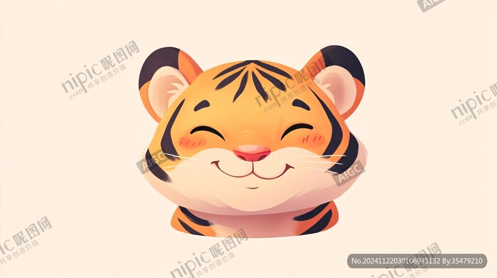原创萌虎形象