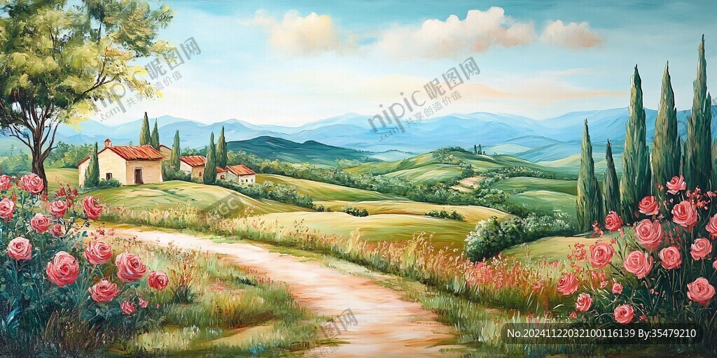 意大利风景画