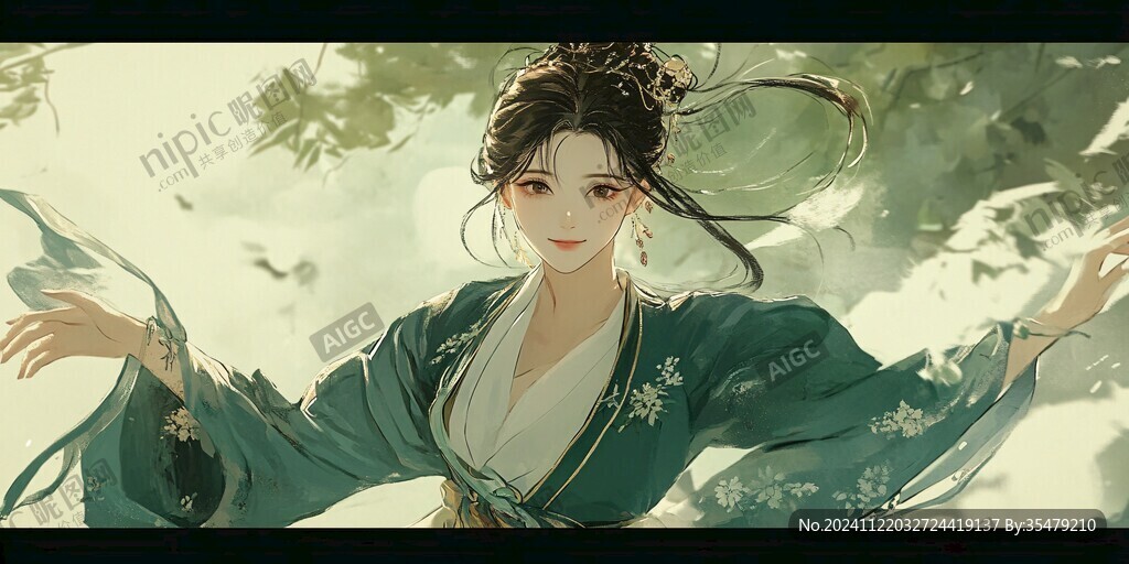 板绘人像