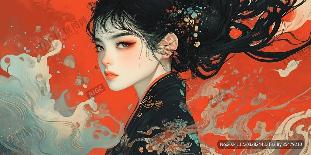 不知火包装插画
