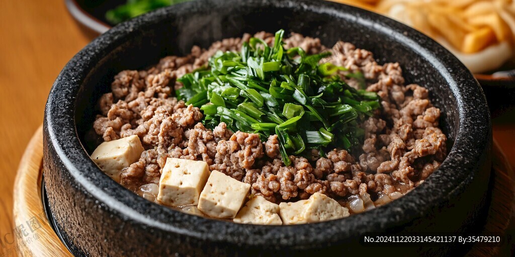石锅豆腐碎