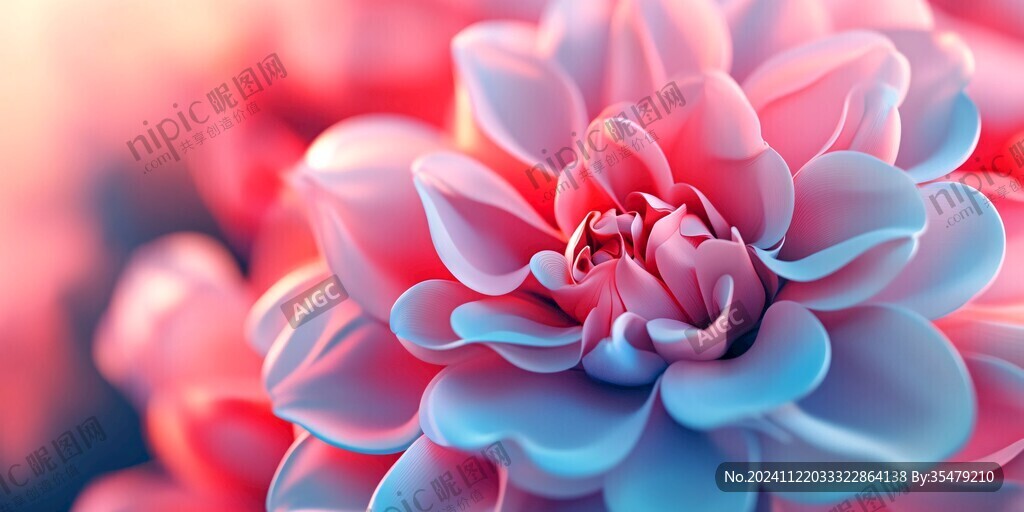 3d立体唯美花卉