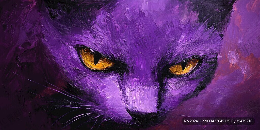 猫数字艺术