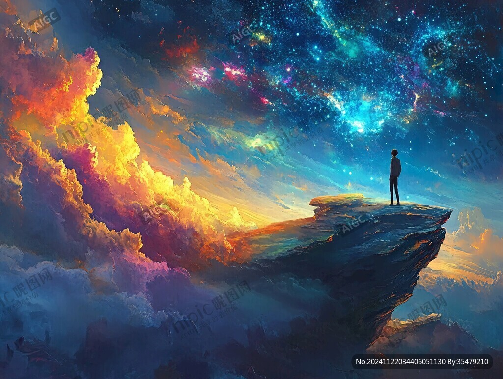 幻想梦境插画