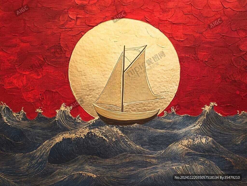杨帆起航背景墙