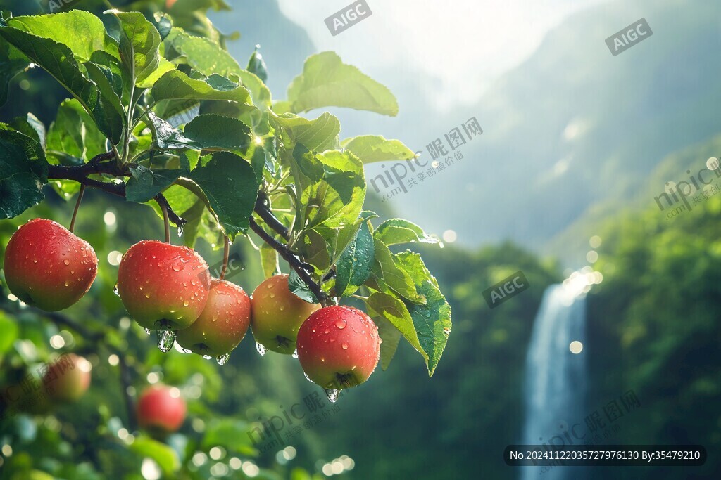 山区苹果树