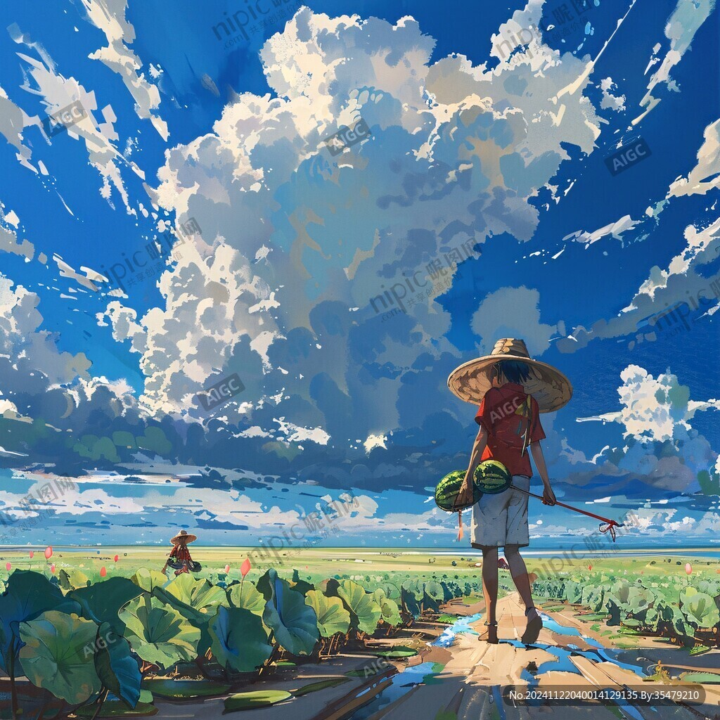 农人插画