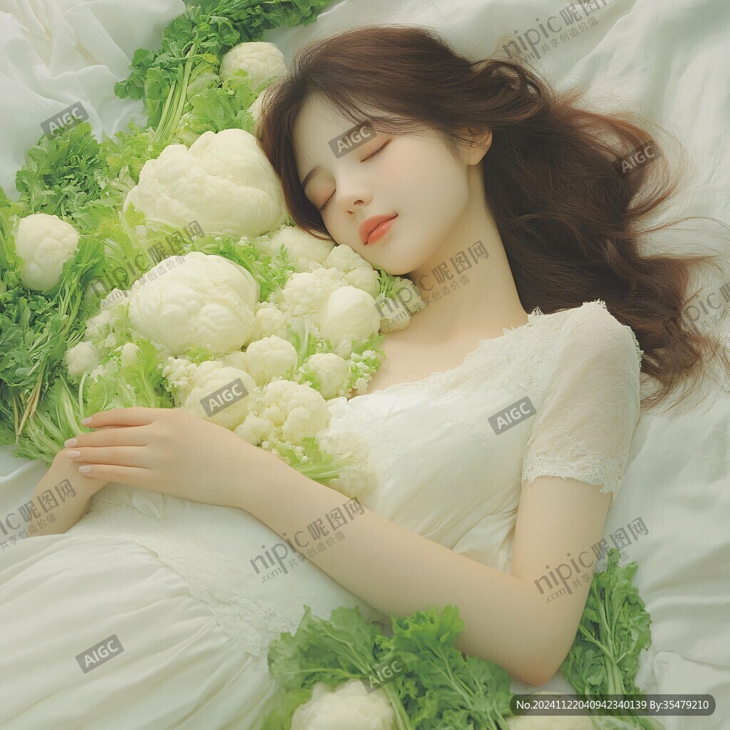 女性唯美睡姿