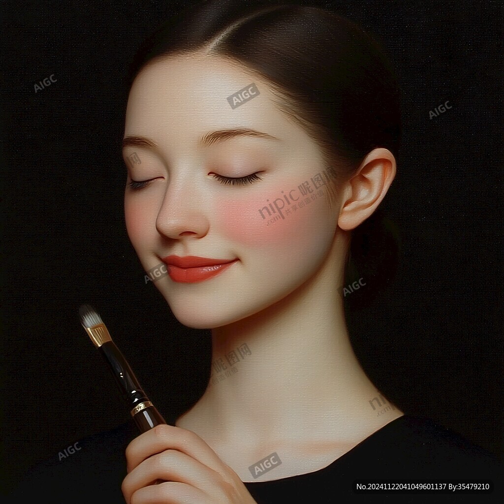 写实人物插画