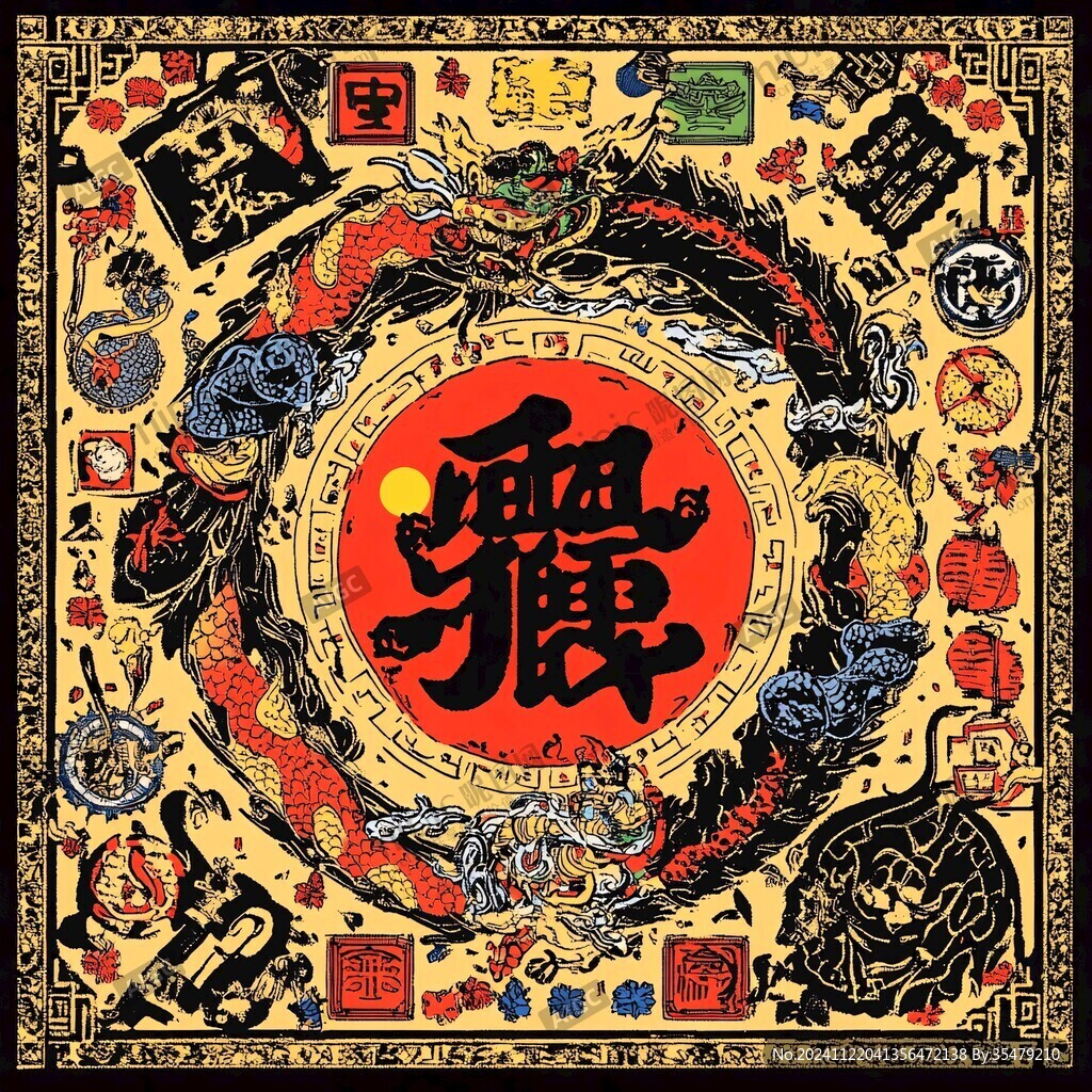 虎文创插画