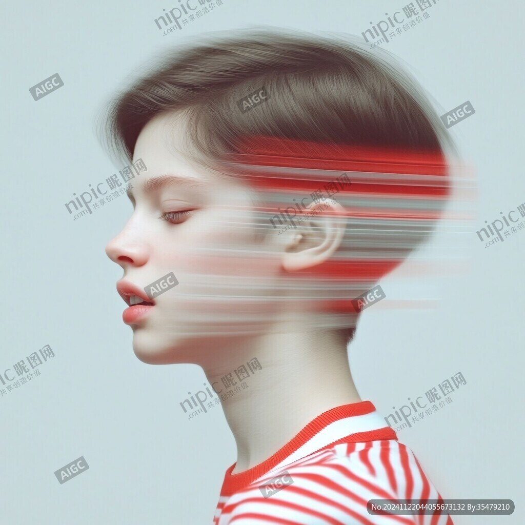 写实人物插画
