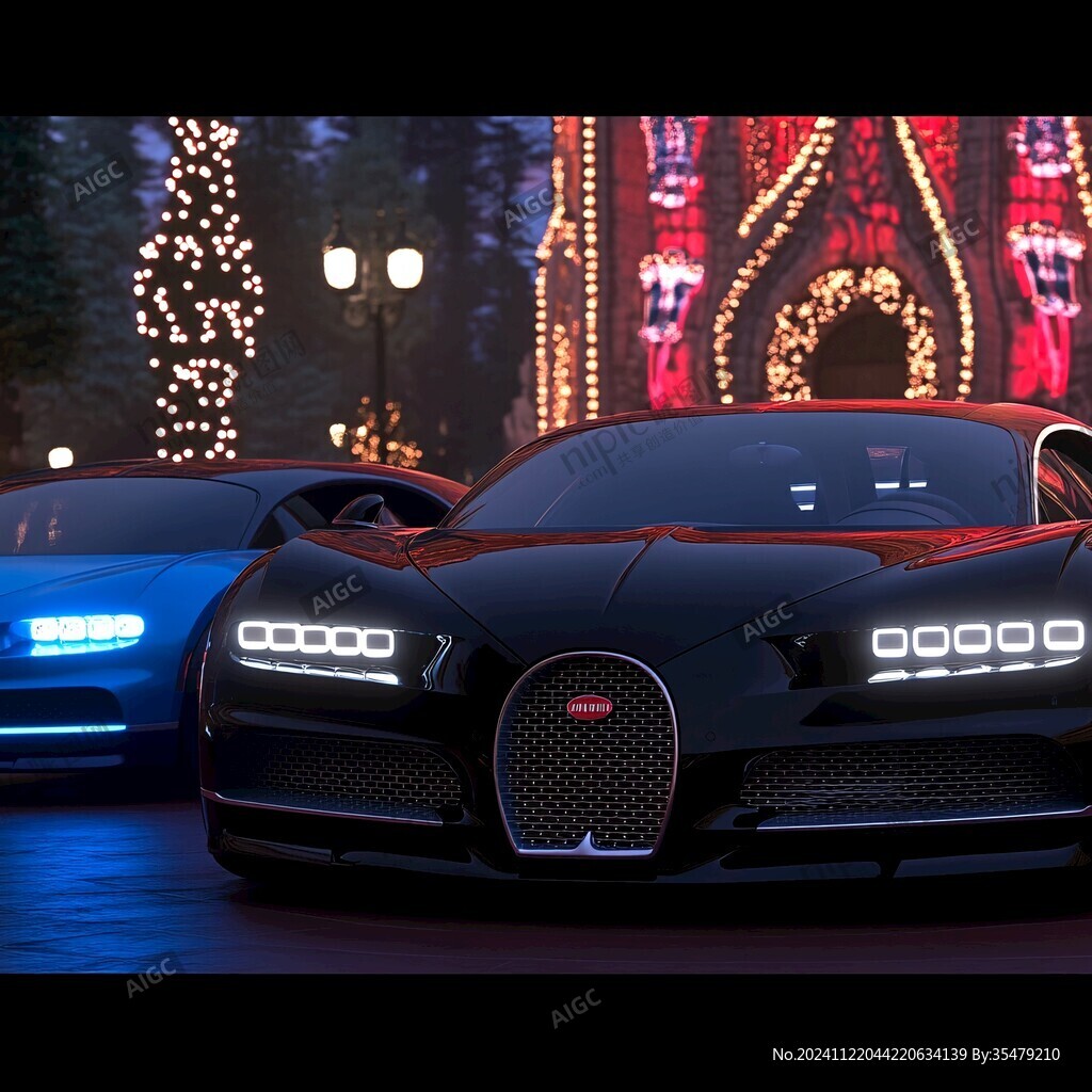 布加迪超跑模型