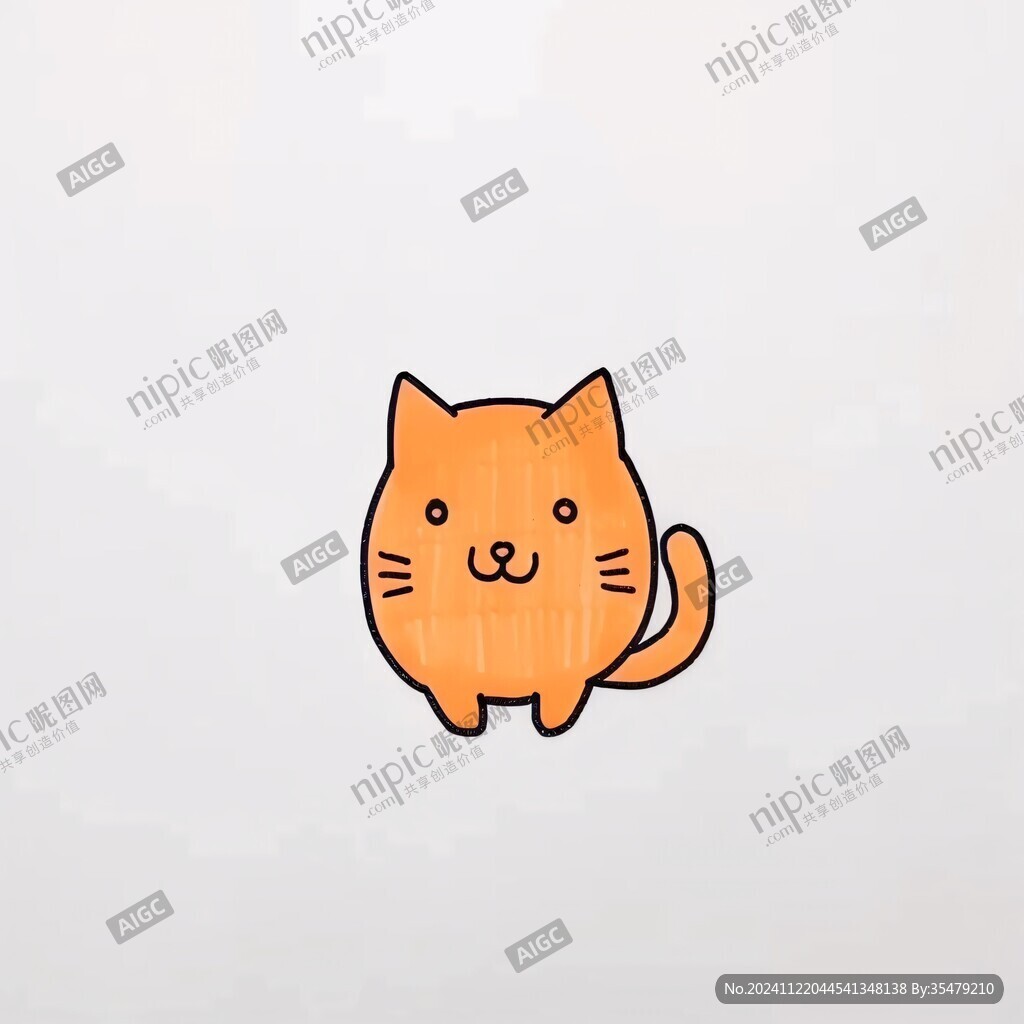 卡通猫咪便利贴