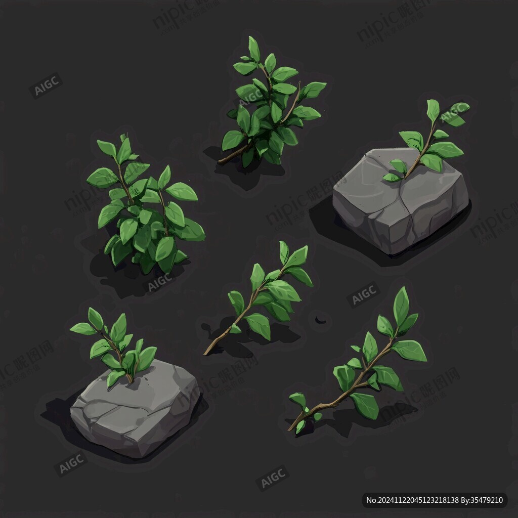 石头植物dp点