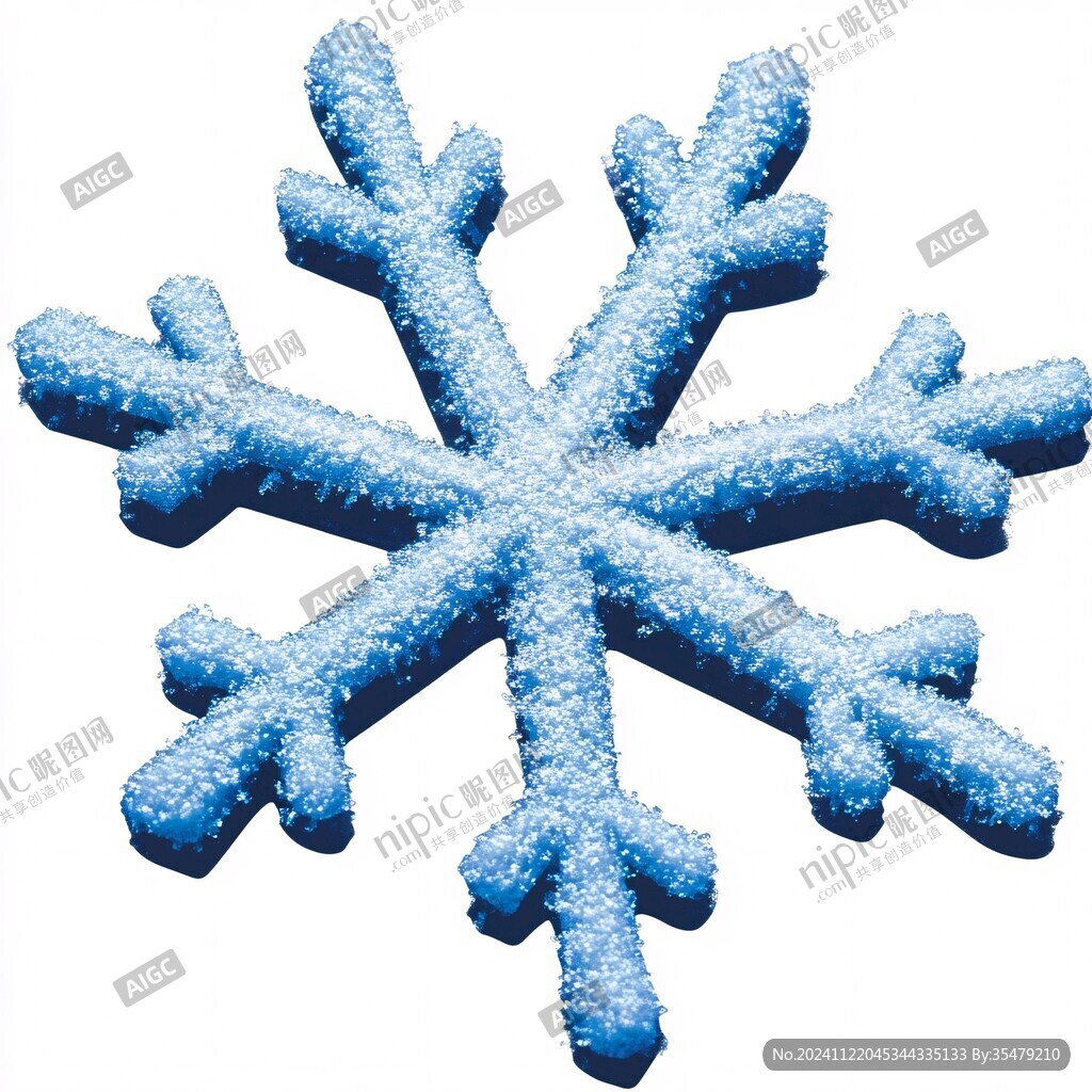 雪花效果图