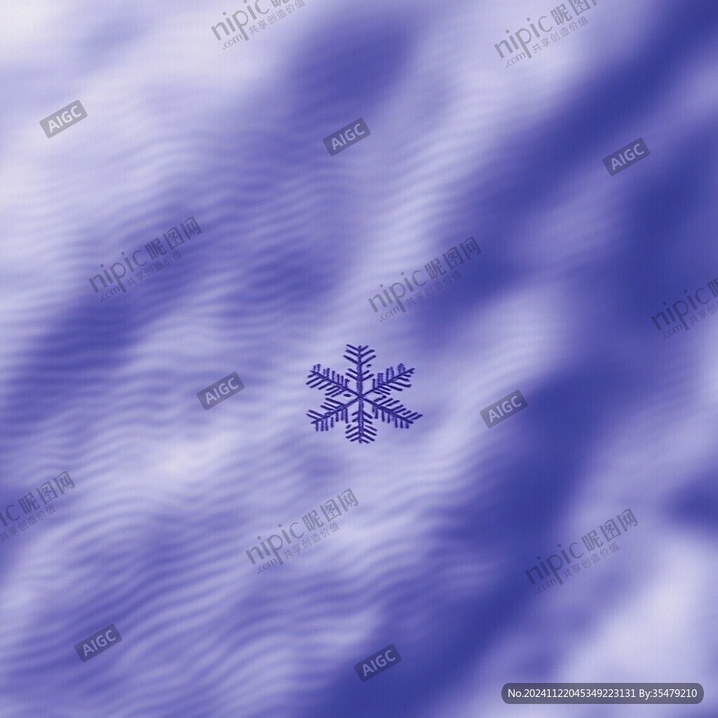 雪花效果图