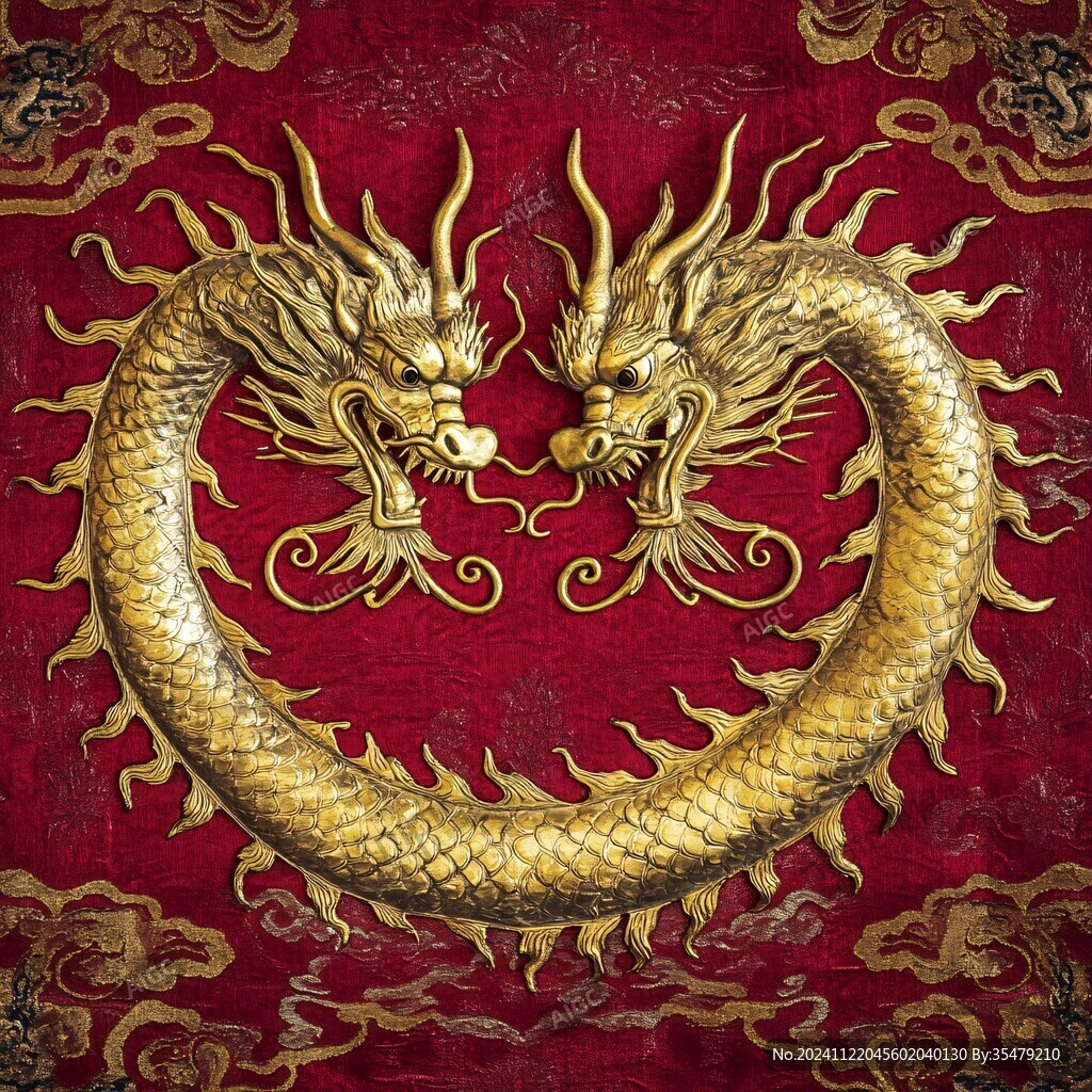 金龙壁画