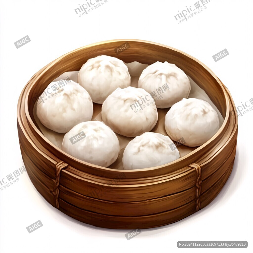 小笼包素材