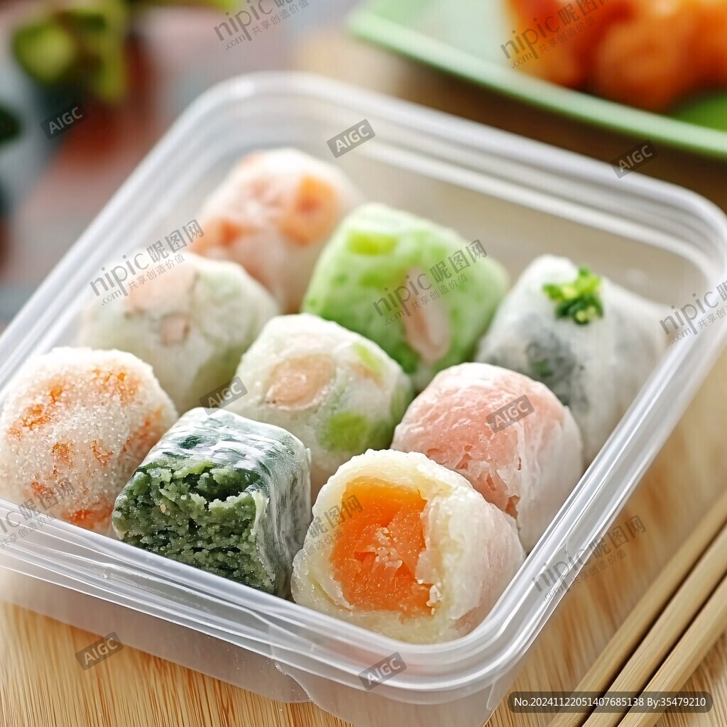 四种口味大福