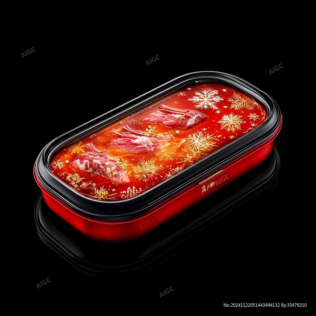 自热火锅效果图