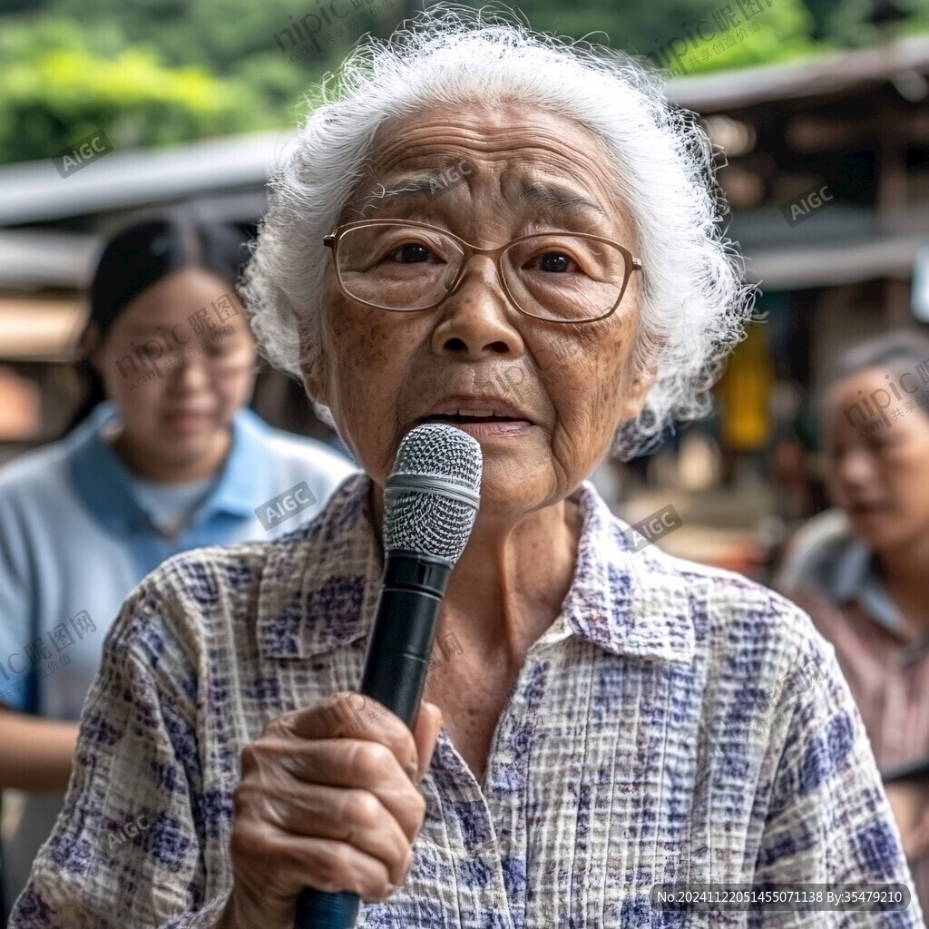 慈祥的奶奶