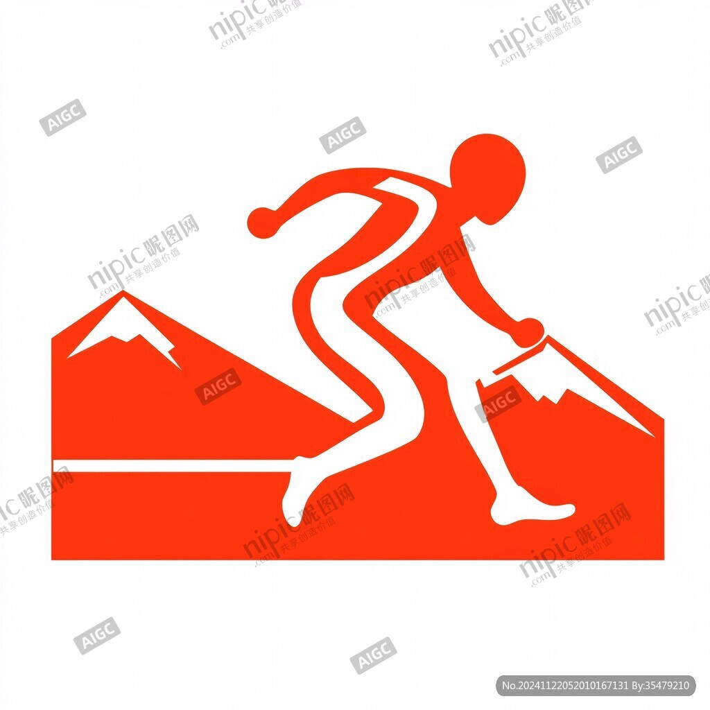 登山logo设计