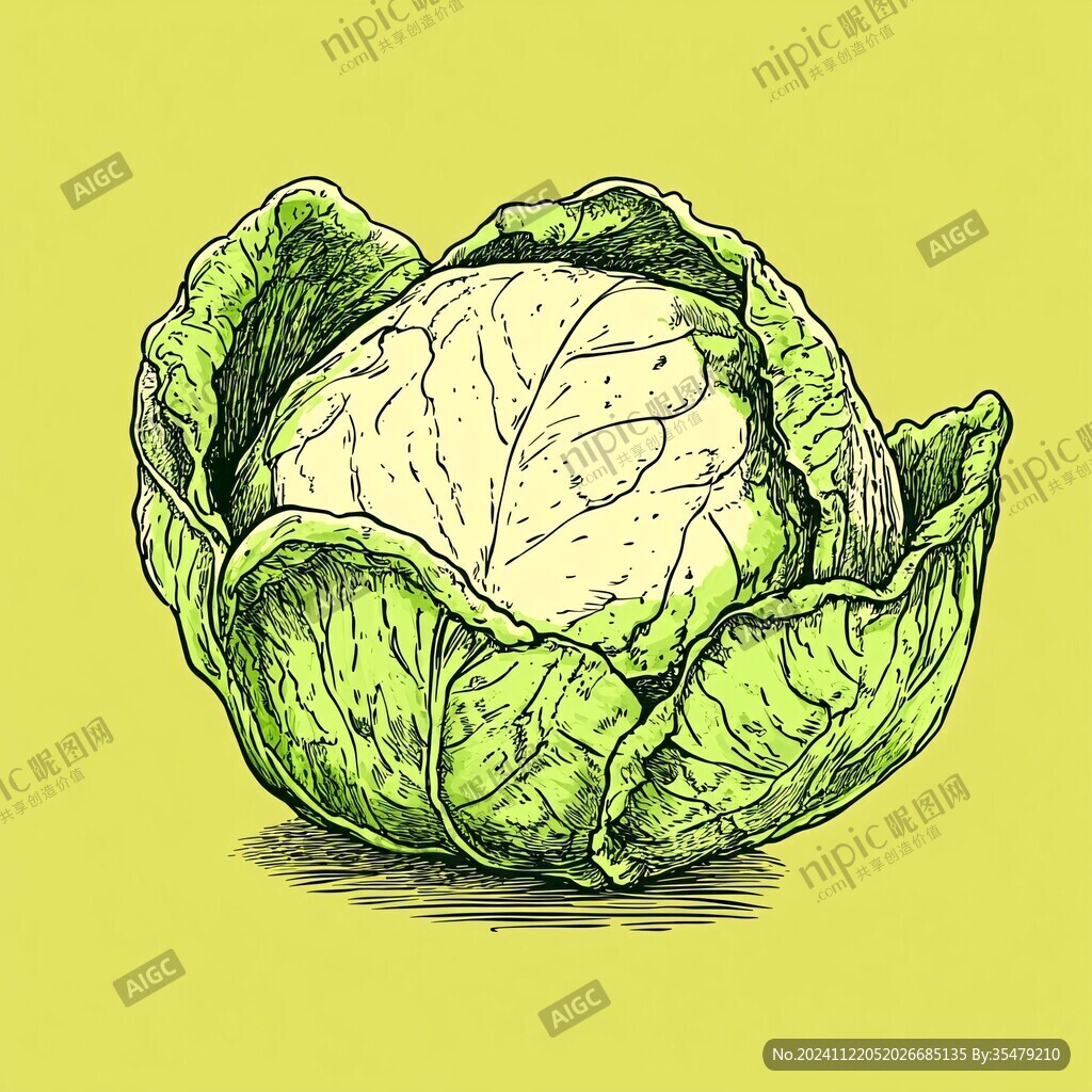 包菜手绘