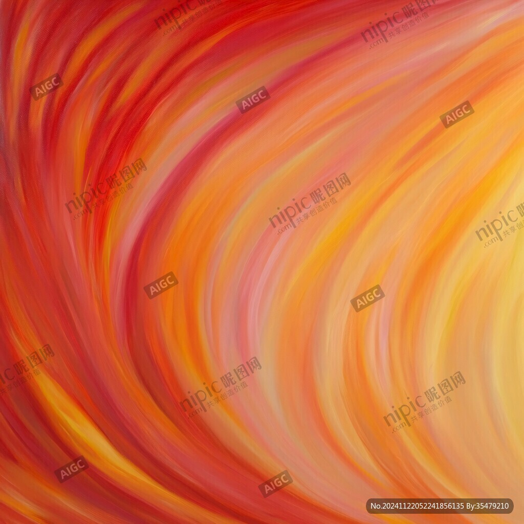 橙红色线条丝滑背景