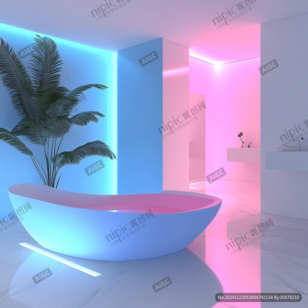浴缸场景图