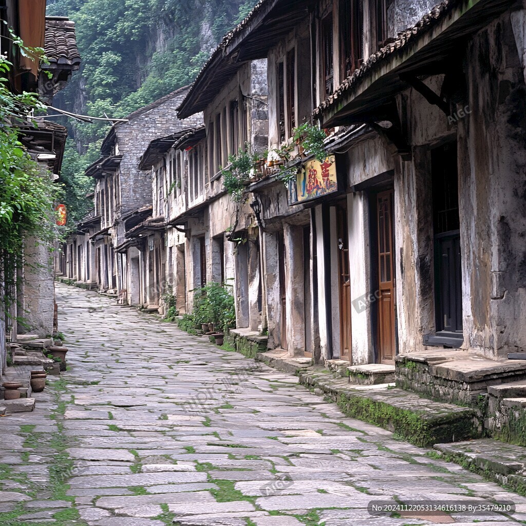 龙脊旅游街图片下载